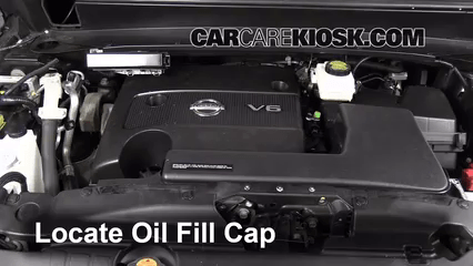 Oil & Filter Change Nissan Pathfinder (2013-2019) - 2013 Nissan